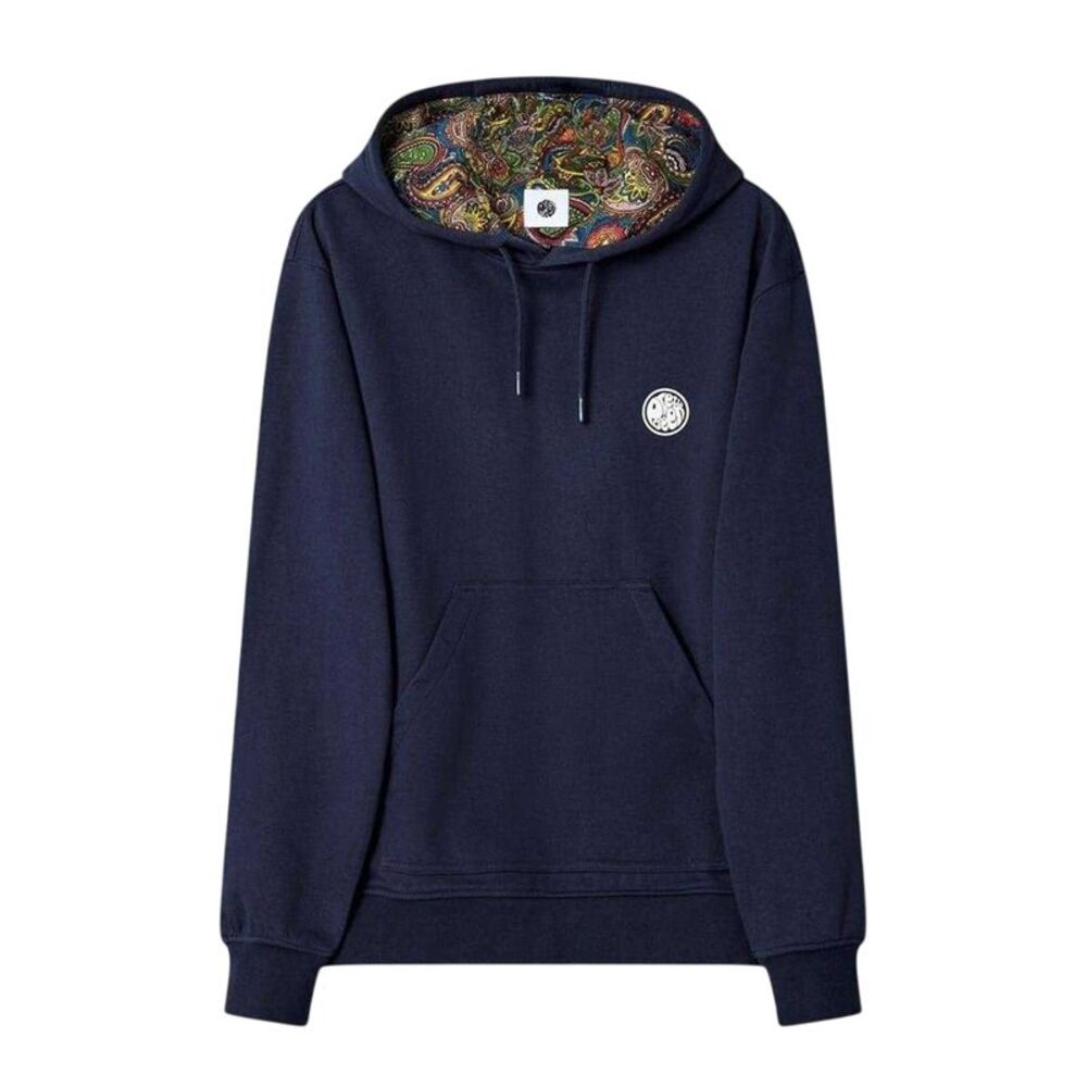 Pretty Green Mens Lounge Hoodie / Navy